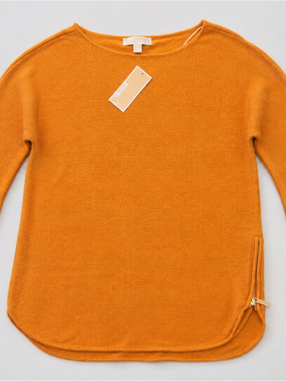 MICHAEL Michael Kors Marigold Side Zip Sweater Small NWT
